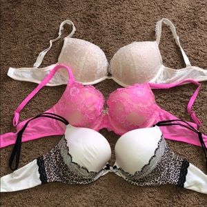 Lot of 3 VS bras